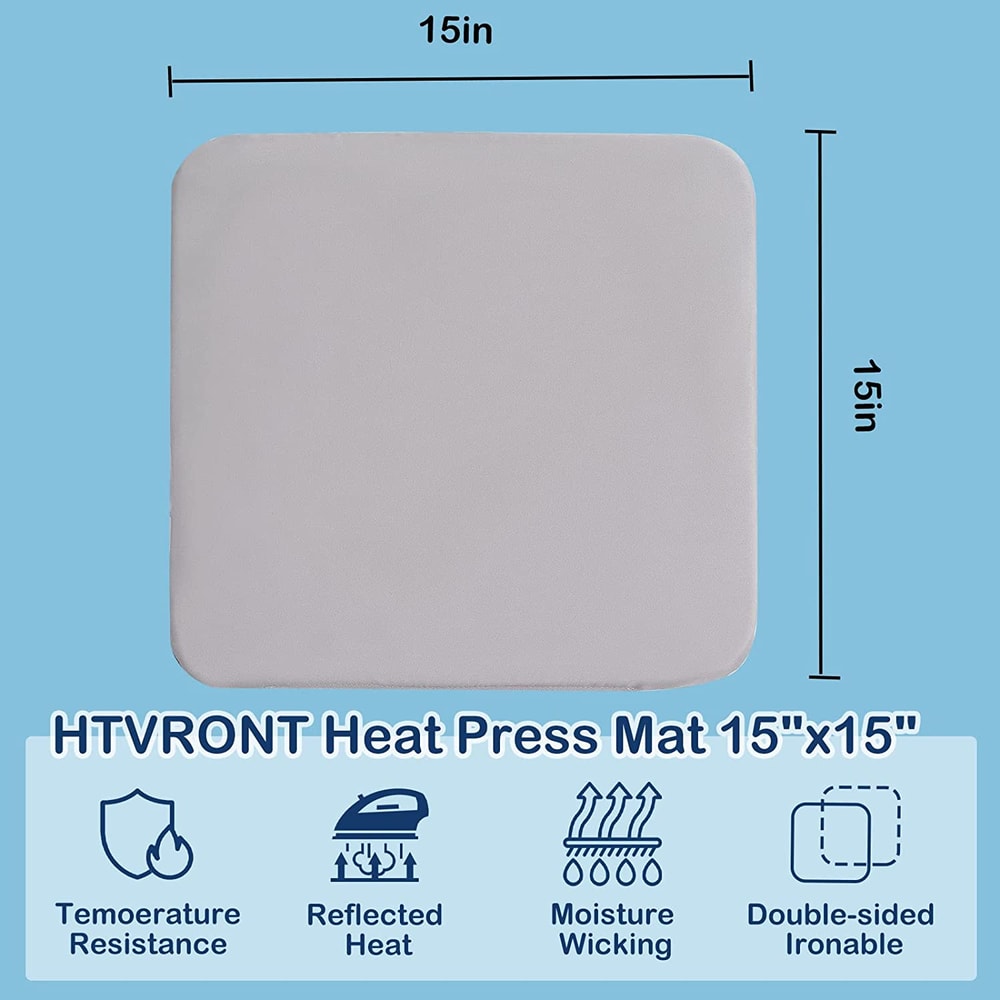 Heat Press Mat For Heat Press Machines And HTV IronOn Projects 1