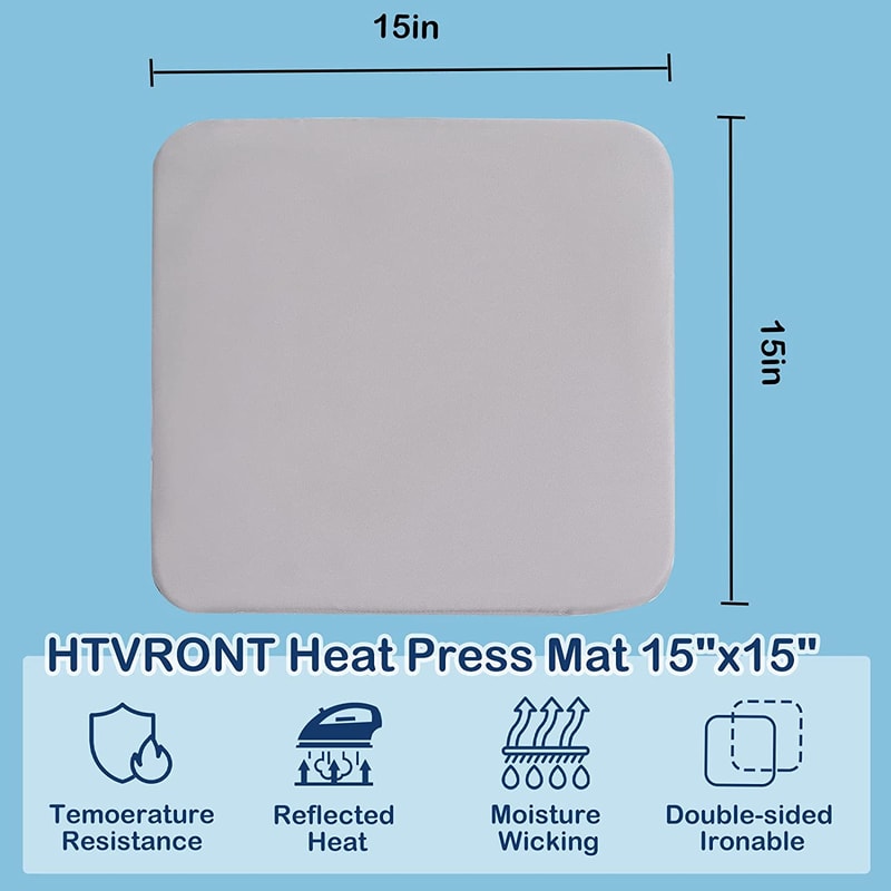 Heat Press Mat For Heat Press Machines And HTV IronOn Projects 1