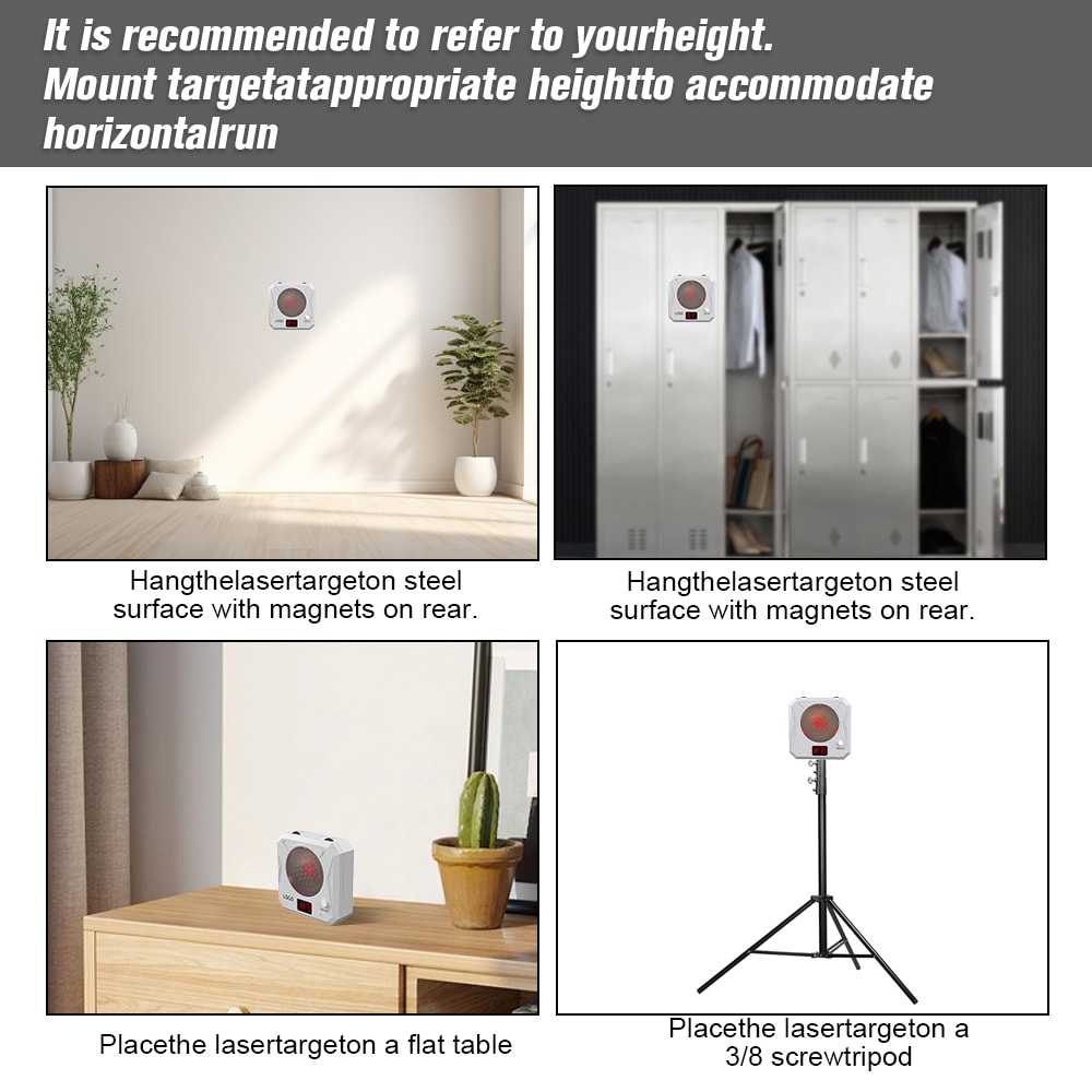 Advanced Infrared Laser Shooting Target With Electronic Scoring Target System For Interactive Pract 4