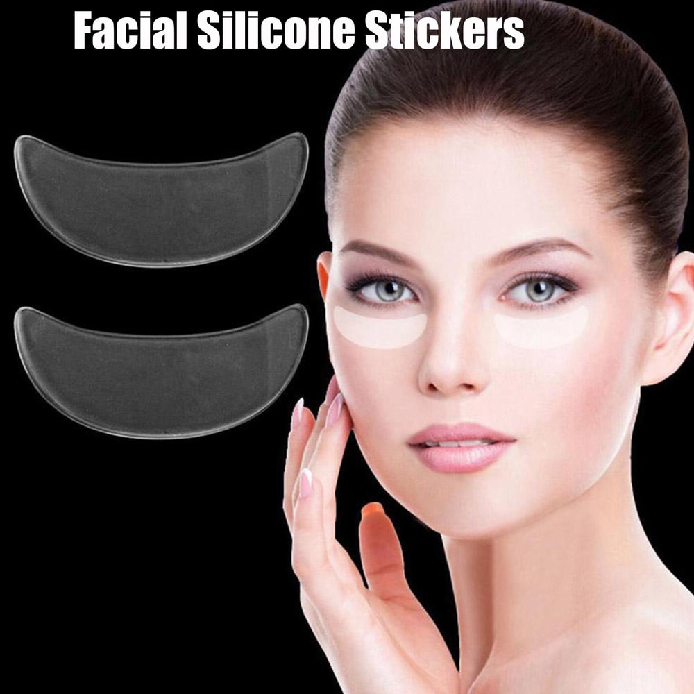 Reusable Anti-Wrinkle Forehead Silicone Patch Soft, Comfortable & Portable Facial Care Mask for Skin Treatment