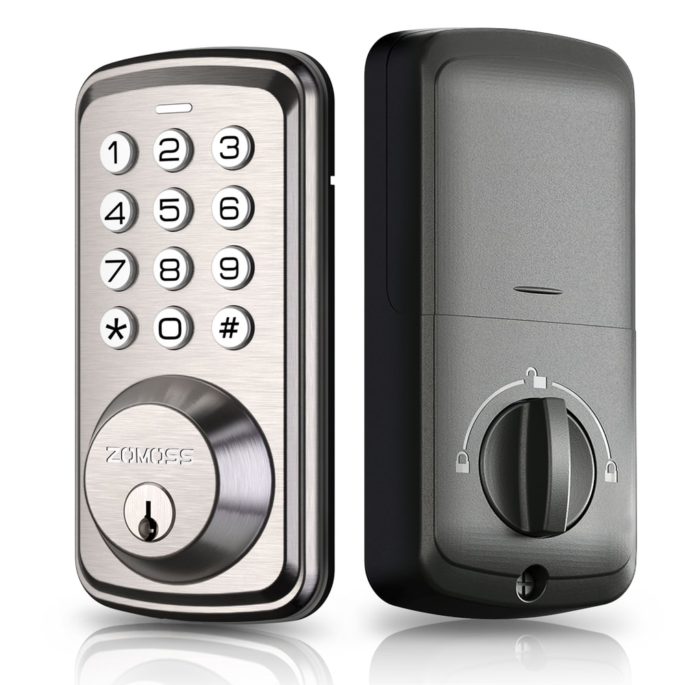 Smart Keypad Door Lock Digital Keyless Entry With AntiPeeking Password Auto Lock And Easy Installat 6