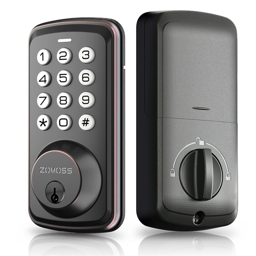 Smart Keypad Door Lock Digital Keyless Entry With AntiPeeking Password Auto Lock And Easy Installat 7