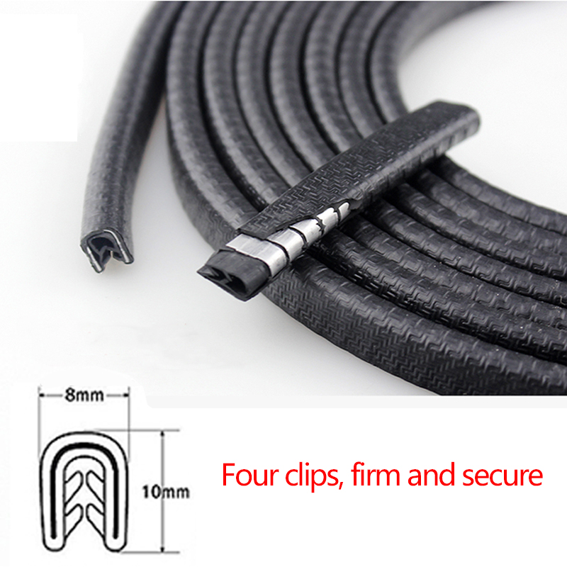 Universal Car Door Edge Scratch Protector Trim Sealing Guard For Auto Door Protection 1