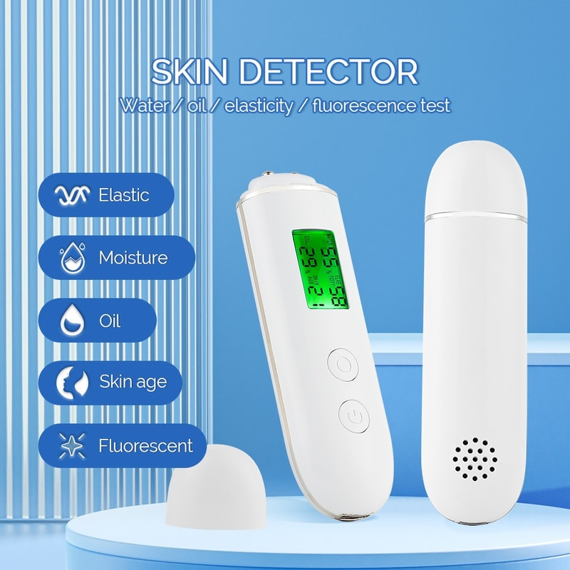 Portable Digital Skin Tester For Face Moisture Oil Elasticity And Skin Age Analysis 1
