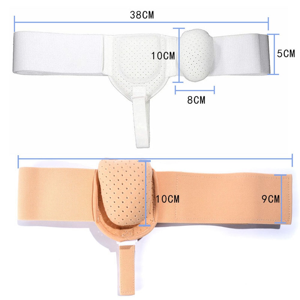 Hernia Belt Truss for Inguinal Support, Adjustable, Breathable Groin Pain Relief