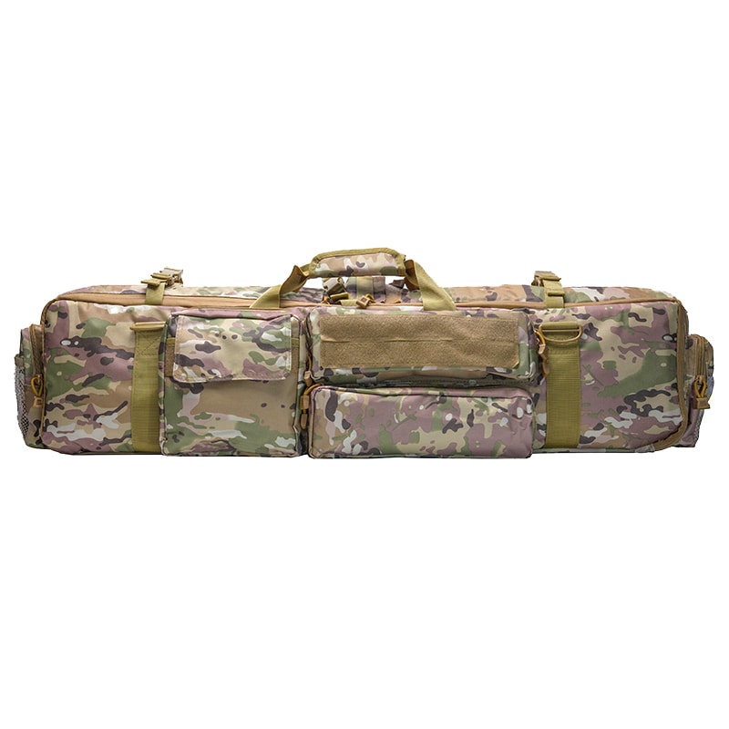 Heavy Duty Tactical Rifle Gun Bag, Durable Oxford Airsoft Paintball Case with Shoulder Strap