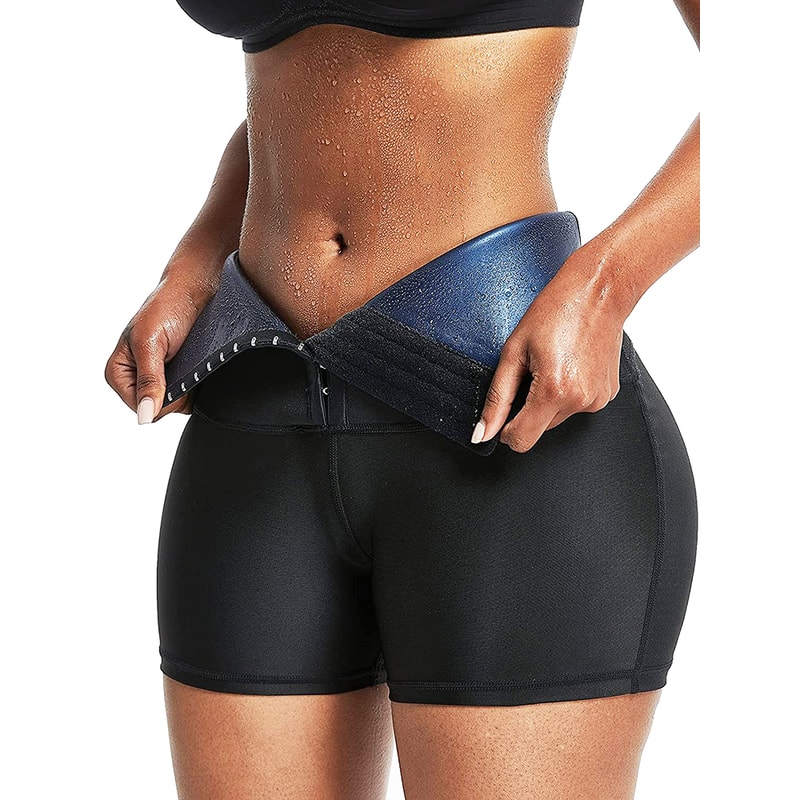 Sweat Sauna Shapewear Shorts For Weight Loss Slimming And Tummy Control Thermo Leggings Waist Trai 6