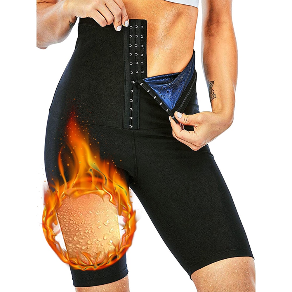 Sweat Sauna Shapewear Shorts For Weight Loss Slimming And Tummy Control Thermo Leggings Waist Trai 7