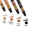 Lace Tint Pen with Applicator, Precision Wig Parting Pen for Custom Color Matching