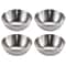 Stainless Steel Golden Sauce Dishes Set Elegant Spice Serving Trays For Appetizers Seasonings 5