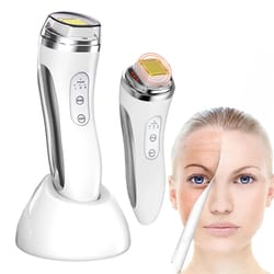 rf radio frequency face lifting device, dot matrix beauty massager for skin tightening & wrinkle removal