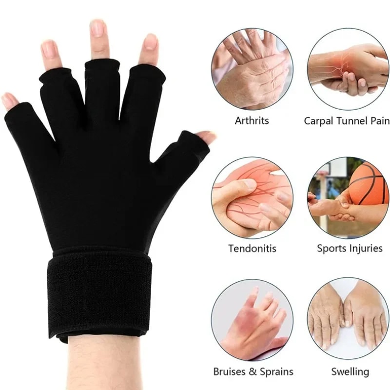 Icing Finger Steam Pack Adjustable Wrist Strap Gel Cold Hot Compress For Men Women 1