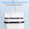 Touchless Motion Sensor Trash Cans, Slim Automatic 12L Bins for Bathroom, Bedroom, Office, White with Lid