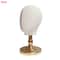 Mannequin Head Wig Display Stand For Hairpieces Hats Portable Styling Stand For Home Salon 4