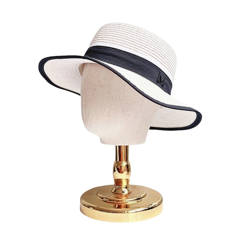 Mannequin Head Wig Display Stand For Hairpieces Hats Portable Styling Stand For Home Salon 3