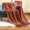 Textile City Tassel Knitted Throw Blanket Winter Warm Decorative Bedspread 4