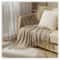 Textile City Tassel Knitted Throw Blanket Winter Warm Decorative Bedspread 6