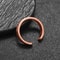 Adjustable Magnetic Copper Ring For Men And Women Unique ConcaveConvex Design HighQuality Red Coppe 1