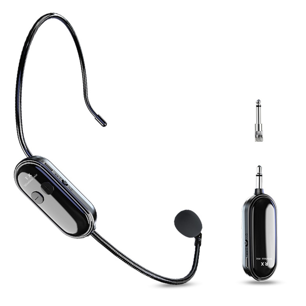 Wireless 2in1 Headset Handheld Mic System Long Range For Stage Speakers And Teaching 3