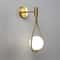 Modern Glass Ball Wall Light, Luxury Gold Sconce for Living Room, Bedroom & Aisle, Nordic Wall Mount Indoor Decor Lamp