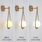 Modern Glass Ball Wall Light, Luxury Gold Sconce for Living Room, Bedroom & Aisle, Nordic Wall Mount Indoor Decor Lamp