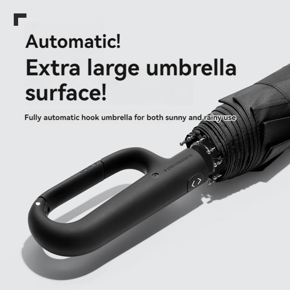 Extra Large WindResistant Rainproof UVResistant Fully Automatic Umbrella With Reinforced RingBuckle 1