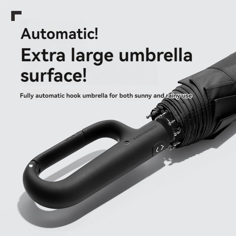 Extra Large WindResistant Rainproof UVResistant Fully Automatic Umbrella With Reinforced RingBuckle 1