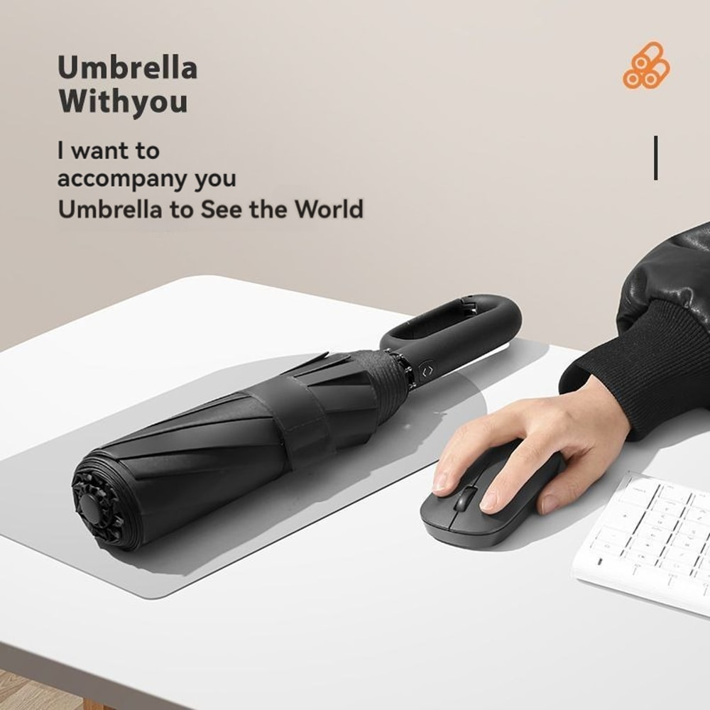 Extra Large WindResistant Rainproof UVResistant Fully Automatic Umbrella With Reinforced RingBuckle 2
