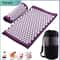 Acupressure Mat & Pillow Spike Massage Pad for Pain Relief and Relaxation