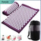 Acupressure Mat & Pillow Spike Massage Pad for Pain Relief and Relaxation