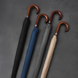 windproof wooden long umbrella for men large, designer golf umbrella