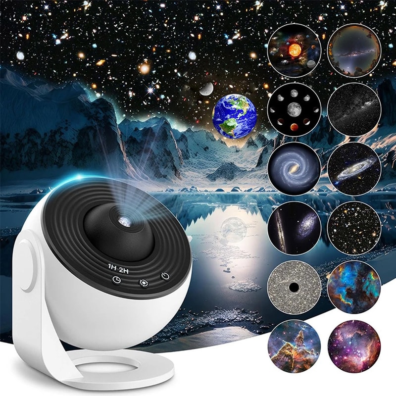 Galaxy Projector Night Light, Ideal Gift for Kids, Bedroom Decor, and Special Occasions
