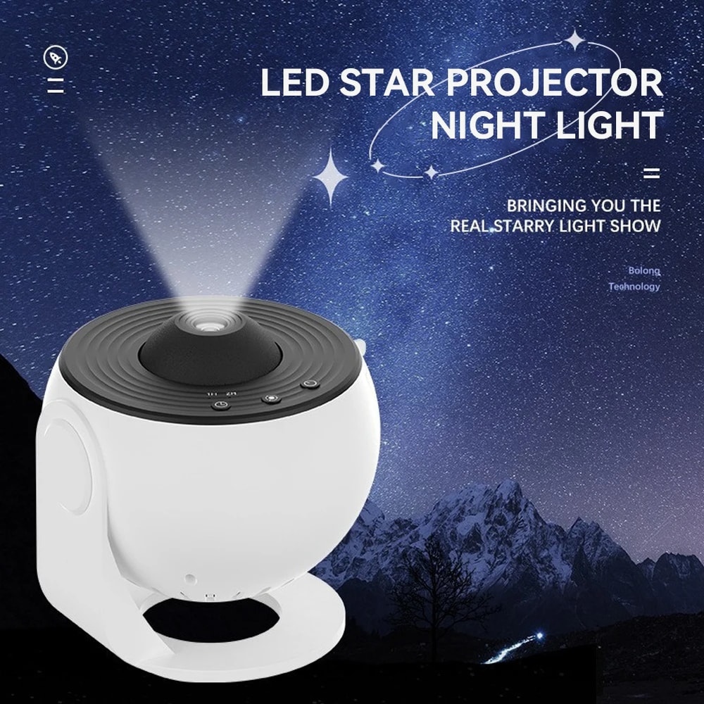 Galaxy Projector Night Light, Ideal Gift for Kids, Bedroom Decor, and Special Occasions
