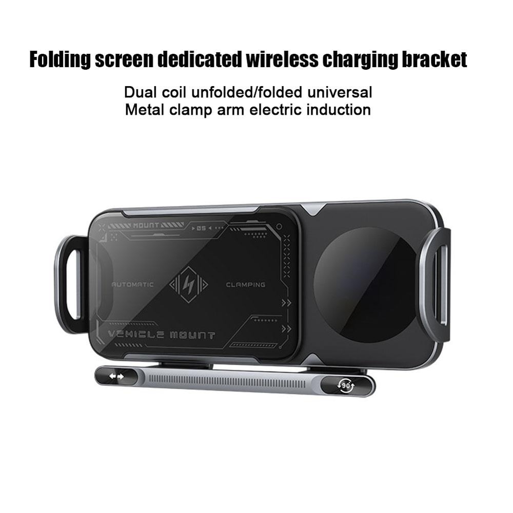 Samsung Phone Holder With 360 Rotation Wireless Charging Stand 1
