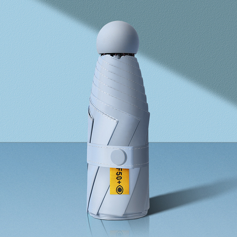 Compact Travel Umbrella With UV Protection Lightweight Portable 7