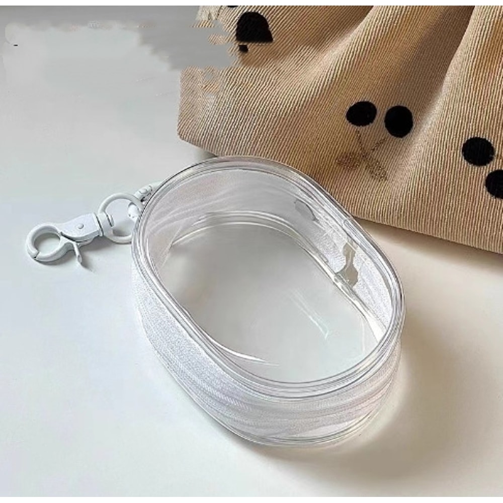 Transparent Charger Storage Case,Waterproof Data Cable Organizer Bag for Travel Protection