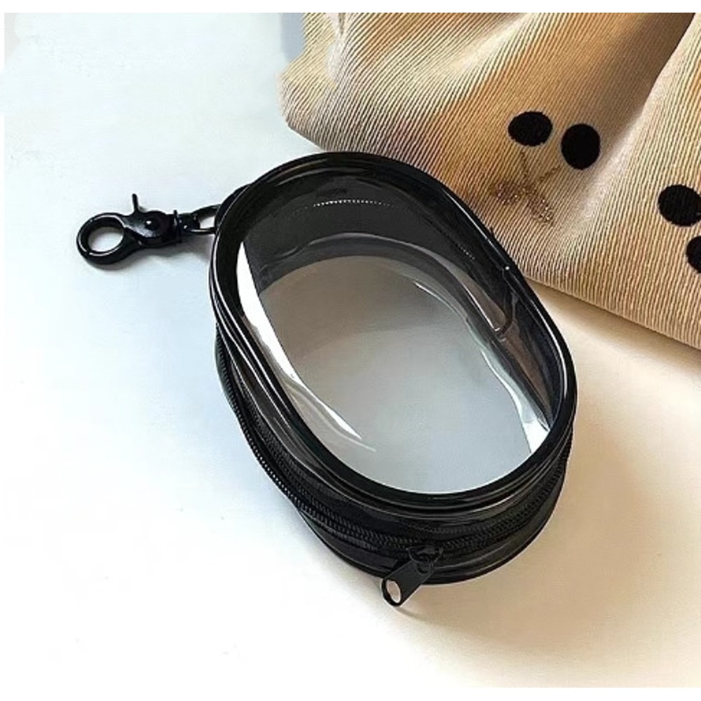 Transparent Charger Storage Case,Waterproof Data Cable Organizer Bag for Travel Protection