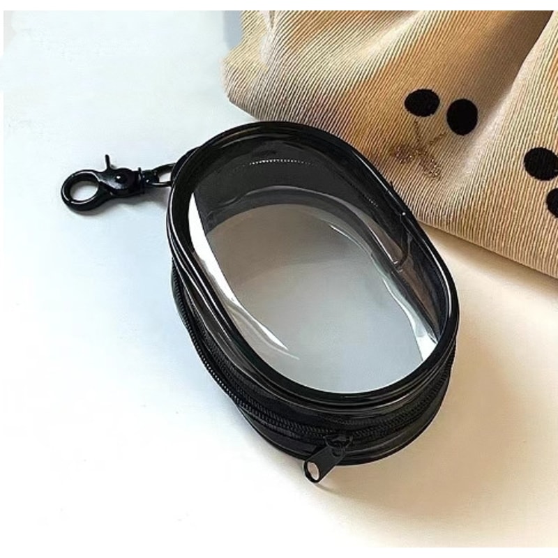 Transparent Charger Storage Case,Waterproof Data Cable Organizer Bag for Travel Protection