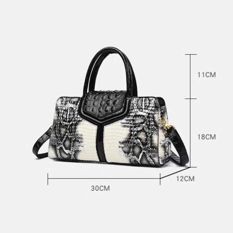 Luxury Crocodile Leather Tote Premium Quality Womens Pillow Bag With Large Capacity Shoulder Handba 4