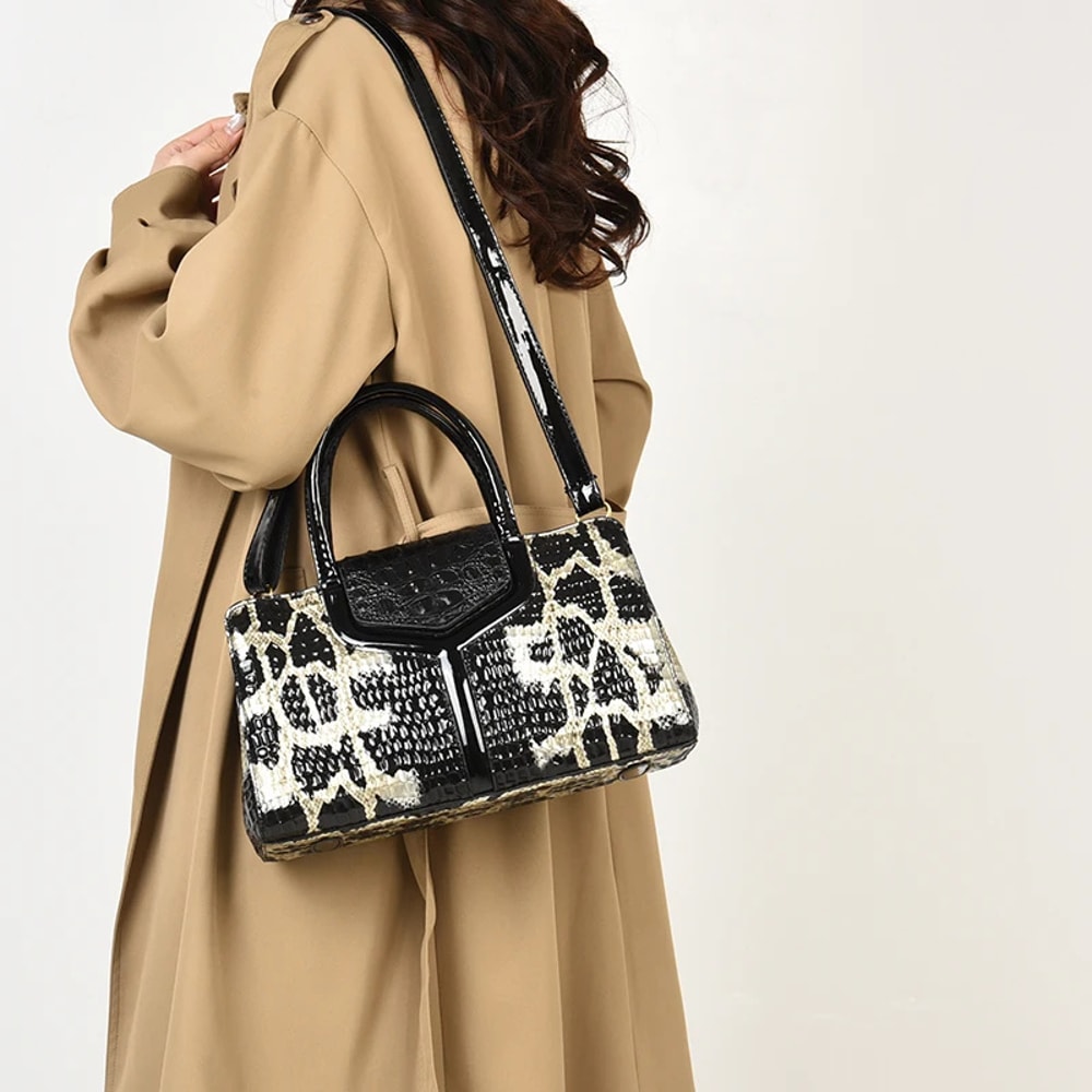 Luxury Crocodile Leather Tote Premium Quality Womens Pillow Bag With Large Capacity Shoulder Handba 3