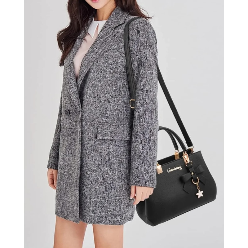 Women Casual Crossbody Tote Handbag Stylish Messenger Shoulder Bag For Shopping Everyday Use 0