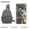 Trendy Womens Portable Messenger Bag Multifunctional Chest Bag Small Backpack For Leisure Travel 4