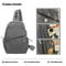 Trendy Womens Portable Messenger Bag Multifunctional Chest Bag Small Backpack For Leisure Travel 4