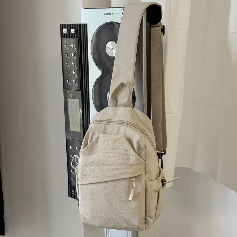 Trendy Womens Portable Messenger Bag Multifunctional Chest Bag Small Backpack For Leisure Travel 9