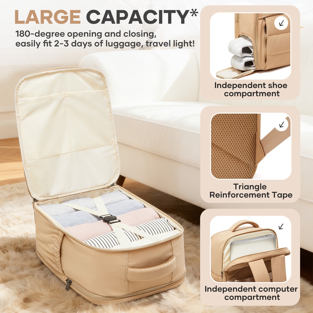 Laptop Backpack For Travel School Durable Cabin Bag For Ryanair CarryOn And Everyday Use 2