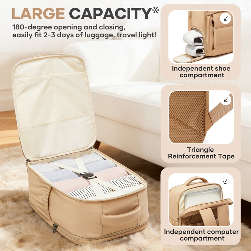 Laptop Backpack For Travel School Durable Cabin Bag For Ryanair CarryOn And Everyday Use 2