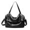 Burminsa Cowhide Genuine Leather Hobo Bag For Women Luxury Designer Messenger Tote 7