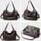 Burminsa Cowhide Genuine Leather Hobo Bag For Women Luxury Designer Messenger Tote 4