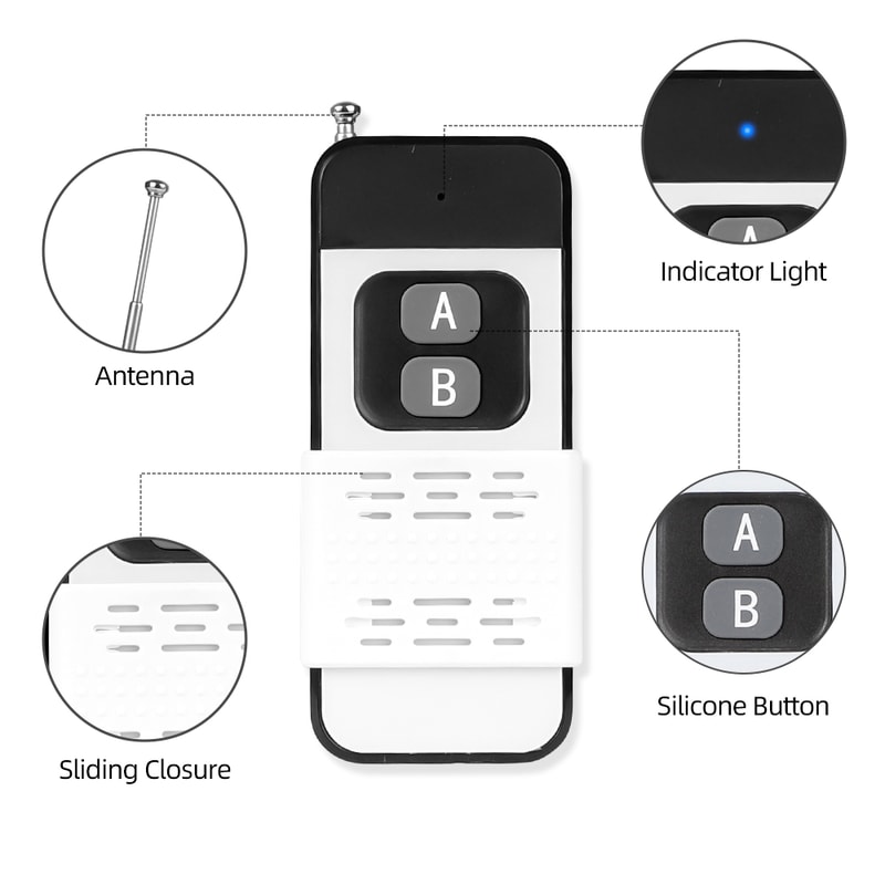 Wireless Remote Control RF Transmitter For Electric Doors 1