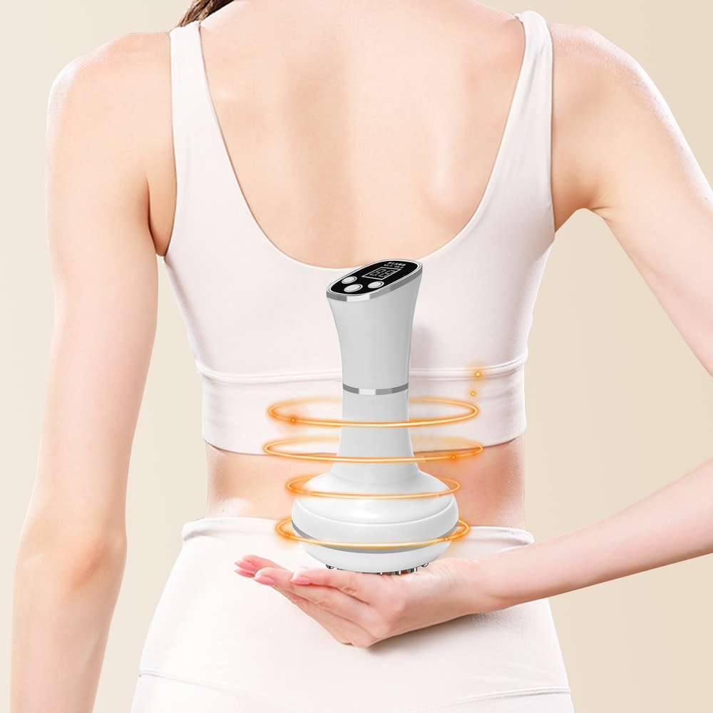 Electric Meridian Massager for Full Body Relaxation, Leg, Abdomen, Shoulder & Neck Muscle Scraping Instrument